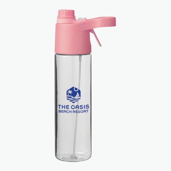 20 oz Misting Water Bottle