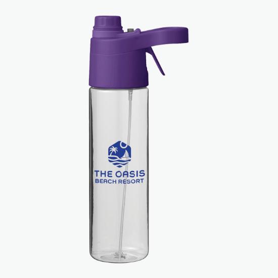 20 oz Misting Water Bottle