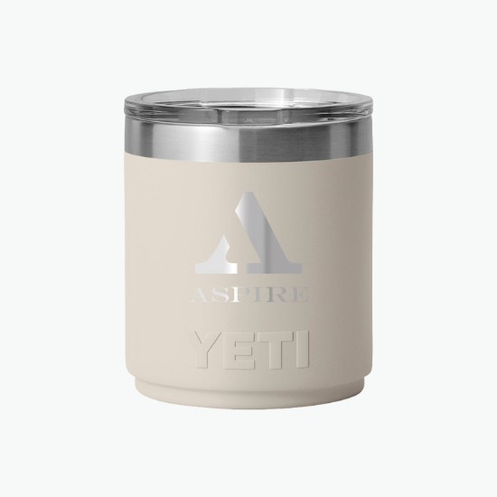 YETI® Rambler® 10 oz. Stackable Lowball with DuraSip™ Ceramic Lining