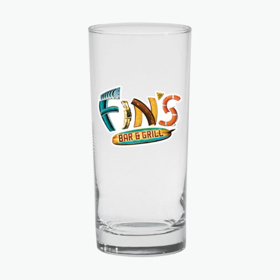 15 oz Deluxe Cooler Glass - Full Color
