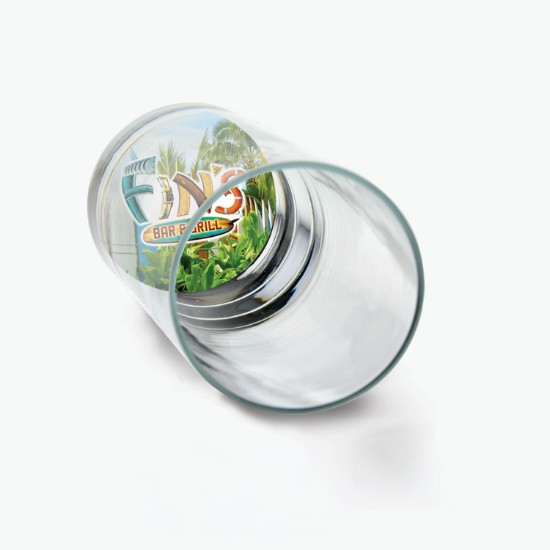 15 oz Deluxe Cooler Glass - Full Color