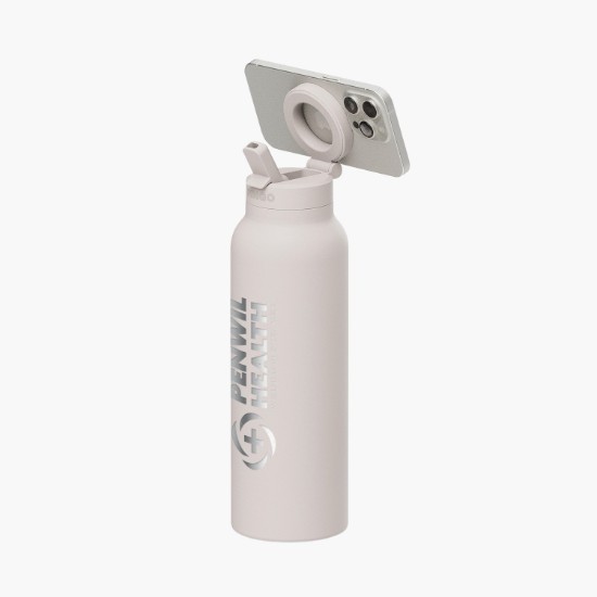 24 oz RINGO Pro Water Bottle with Magnetic Booster Ring - Engraved