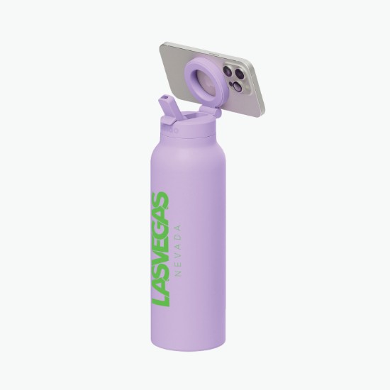 24 oz RINGO Pro Water Bottle with Magnetic Booster Ring