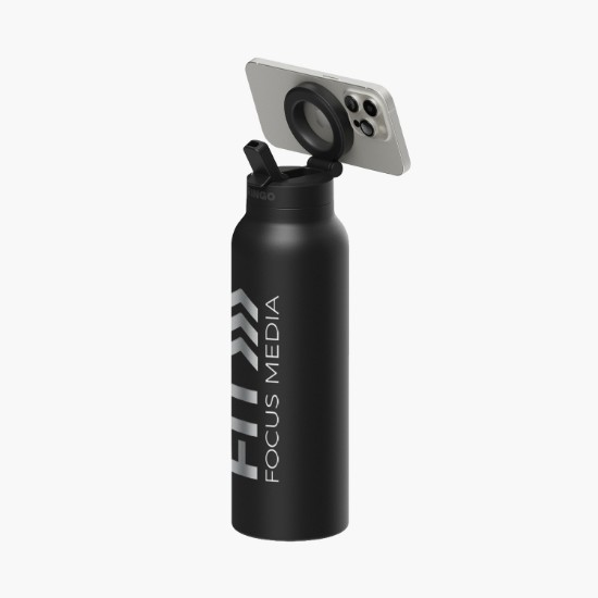 32 oz RINGO Pro Water Bottle with Magnetic Booster Ring - Engraved