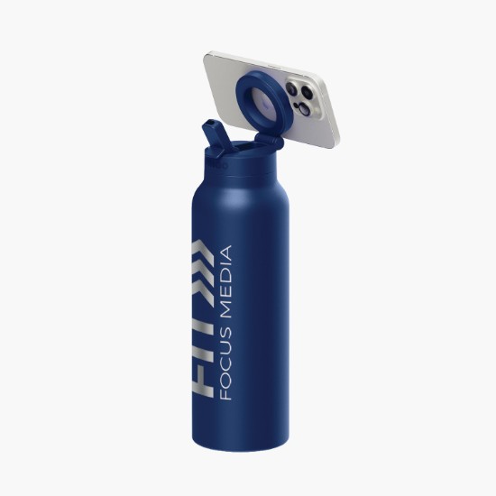 32 oz RINGO Pro Water Bottle with Magnetic Booster Ring - Engraved