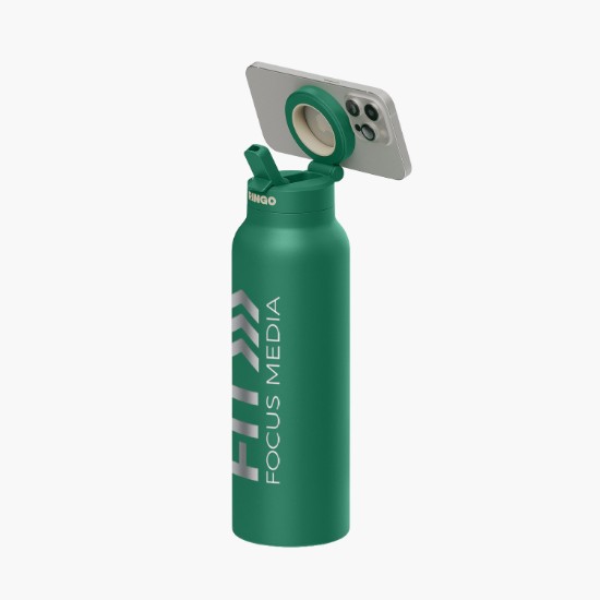 32 oz RINGO Pro Water Bottle with Magnetic Booster Ring - Engraved