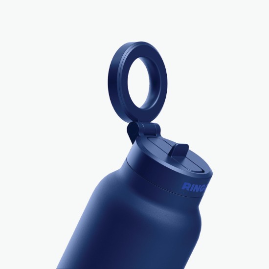 32 oz RINGO Pro Water Bottle with Magnetic Booster Ring - Engraved
