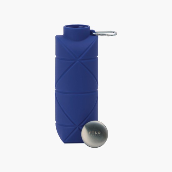 23 oz Clix Collapsible Silicone Bottle - Engraved