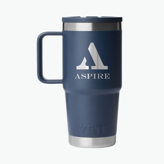 20 oz YETI Rambler Travel Straw Mug