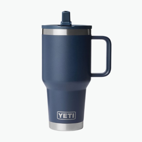 30 oz YETI Rambler Travel Straw Mug