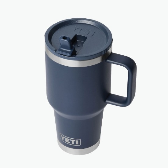 30 oz YETI Rambler Travel Straw Mug