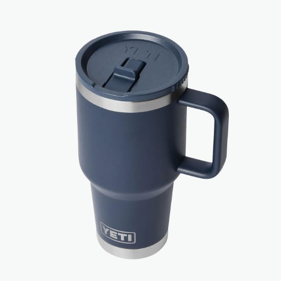 30 oz YETI Rambler Travel Straw Mug