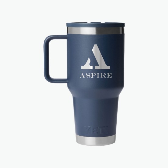 30 oz YETI Rambler Travel Straw Mug