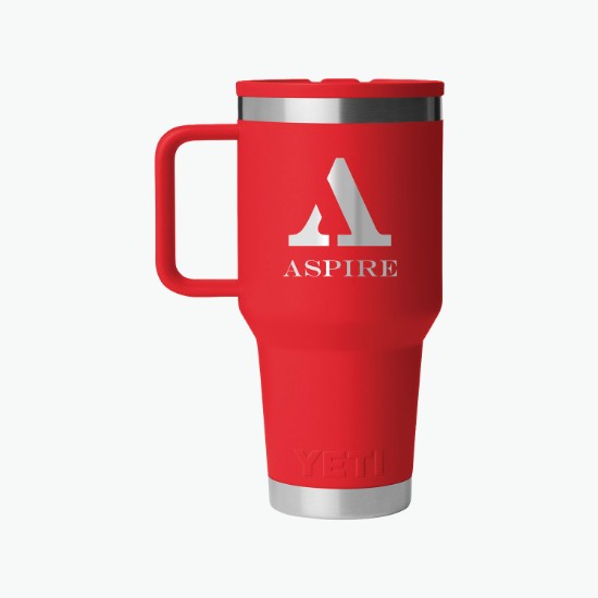 30 oz YETI Rambler Travel Straw Mug