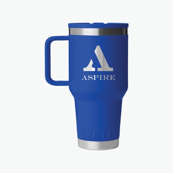 30 oz YETI Rambler Travel Straw Mug