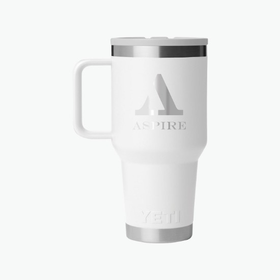 30 oz YETI Rambler Travel Straw Mug