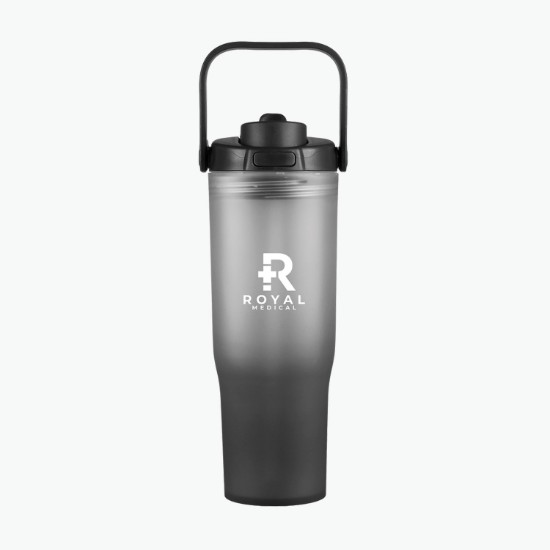 30 oz Ombre Sip Straw Bottle