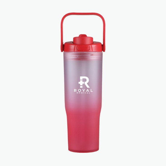 30 oz Ombre Sip Straw Bottle