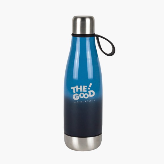 17 oz Ombre Double Entry Stainless Steel Water Bottle - Engraved