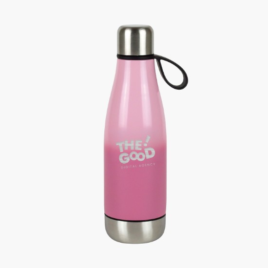 17 oz Ombre Double Entry Stainless Steel Water Bottle - Engraved