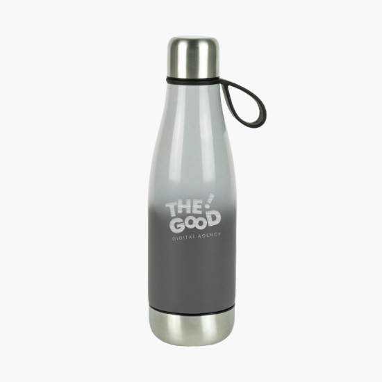 17 oz Ombre Double Entry Stainless Steel Water Bottle - Engraved