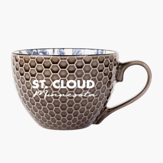14 oz Pattern Mix Stoneware Mug