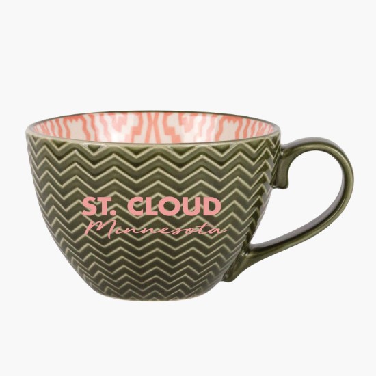14 oz Pattern Mix Stoneware Mug