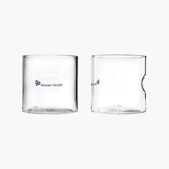 govino® 12.5 oz Shatterproof Whiskey Glass with Thumb Notch