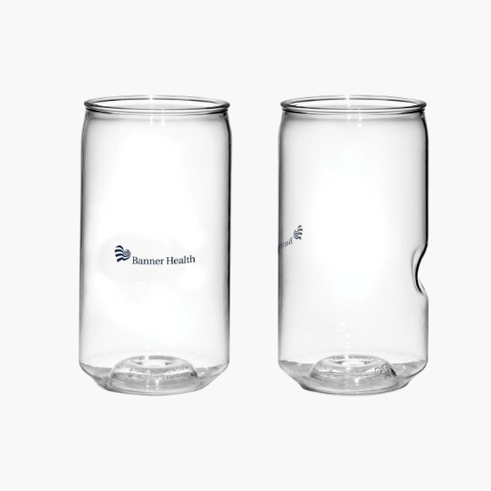 govino® 16 oz Shatterproof Beer Glass with Thumb Notch