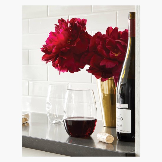 govino® 16 oz Shatterproof Wine Glass with Thumb Notch