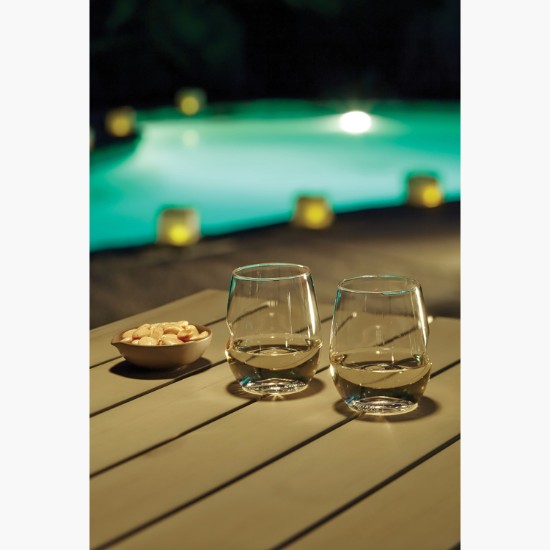 govino® 16 oz Shatterproof Wine Glass with Thumb Notch