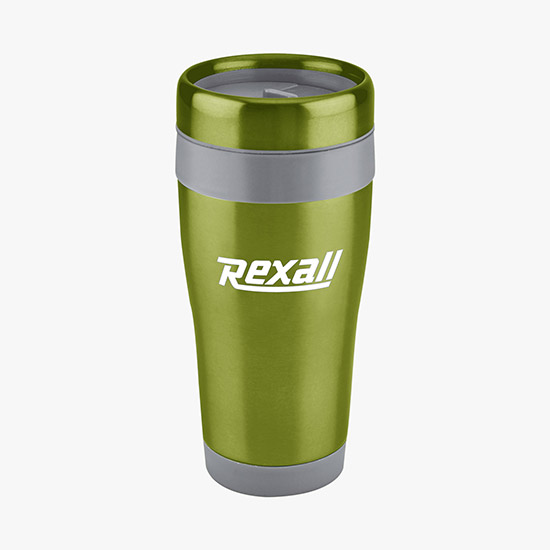 Stainless Steel Tumbler with Color Trim