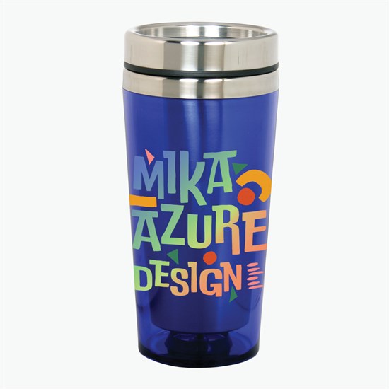 ZDISC-Colored Acrylic Tumbler - Full Color - 24-Hour Production