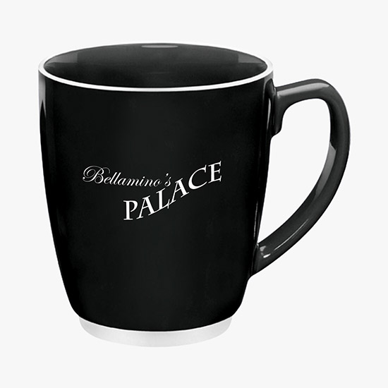 Large Bistro Mug with Color Accent 20 oz.