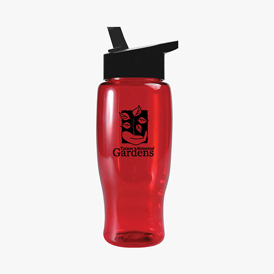 Sports Bottle with Flip Straw Lid 27 oz.