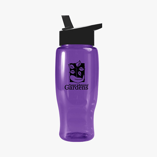 Sports Bottle with Flip Straw Lid 27 oz.