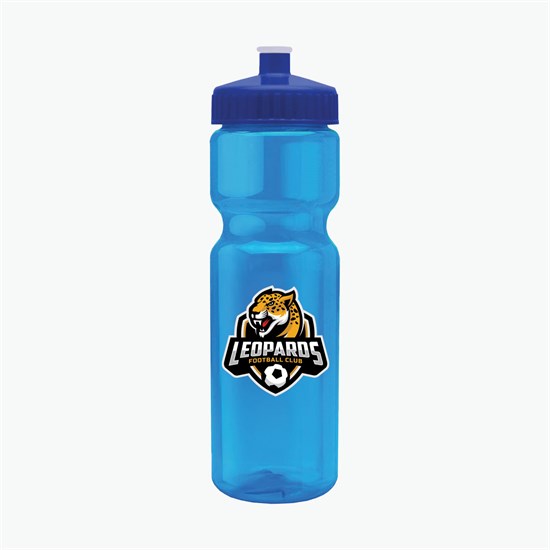 28 oz Champion Water Bottle with Push-Pull Lid - Full Color