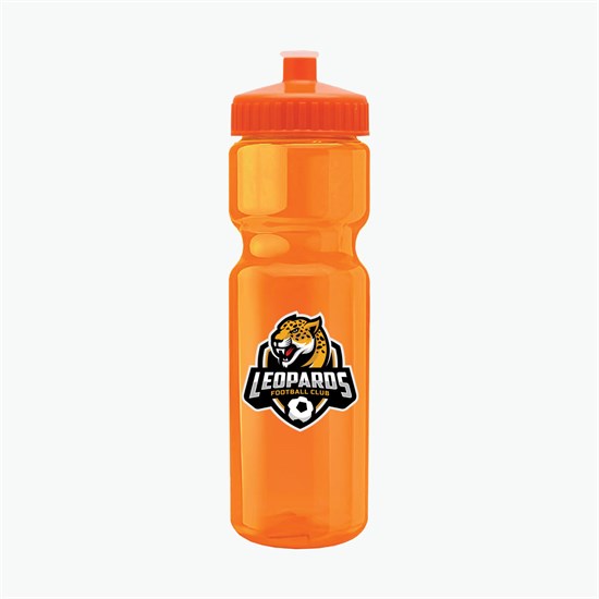 28 oz Champion Water Bottle with Push-Pull Lid - Full Color