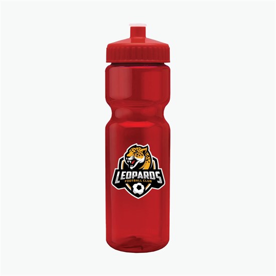 28 oz Champion Water Bottle with Push-Pull Lid - Full Color
