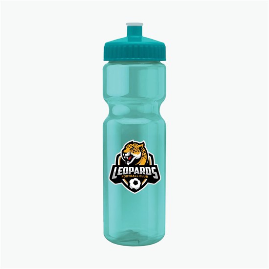 28 oz Champion Water Bottle with Push-Pull Lid - Full Color