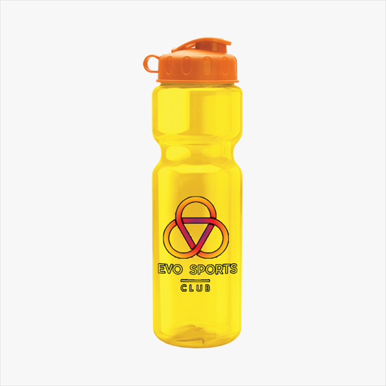 28 oz Champion Water Bottle with Flip Lid - Full Color