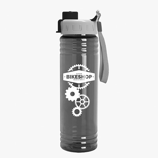24 oz Slim Fit Water Bottle with Quick Snap Lid