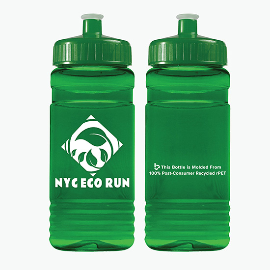 20 oz UpCycle Water Bottle with Push-Pull Lid