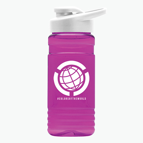 20 oz UpCycle Water Bottle with Drink-Thru Lid
