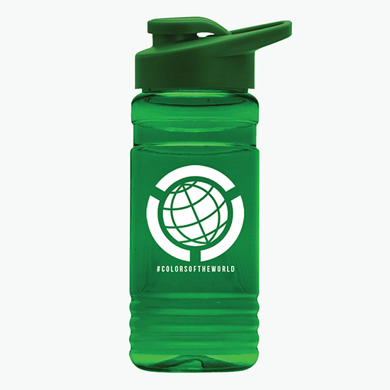 20 oz UpCycle Water Bottle with Drink-Thru Lid