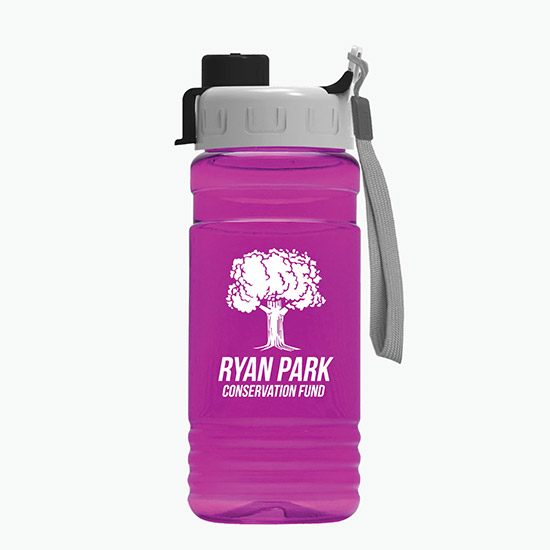 20 oz UpCycle Water Bottle with Quick Snap Lid