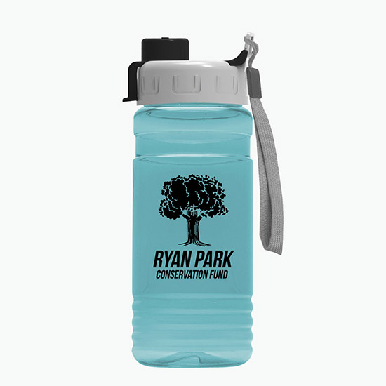 20 oz UpCycle Water Bottle with Quick Snap Lid