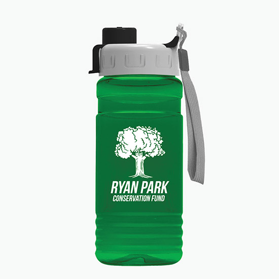 20 oz UpCycle Water Bottle with Quick Snap Lid