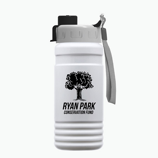 20 oz UpCycle Water Bottle with Quick Snap Lid