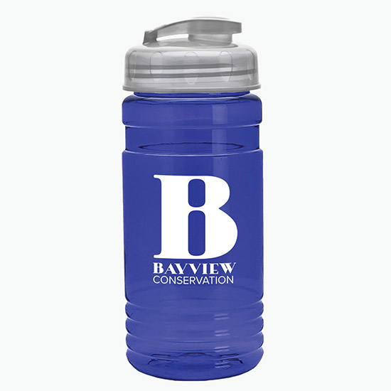 20 oz UpCycle Water Bottle with Flip Lid